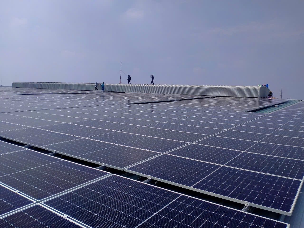 Dự án lắp điện mặt trời KCN Bình Dương